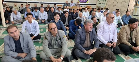 تصایر/ اقامه نماز جمعه شهرستان بیله سوار