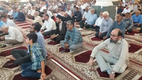 تصاویر/ آیین عبادی سیاسی نماز جمعه در برازجان