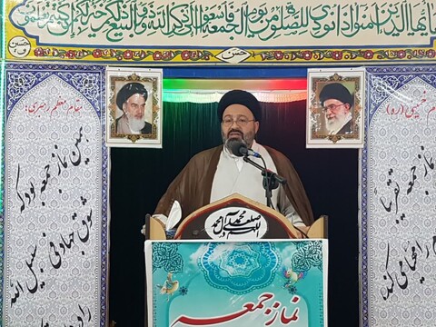 تصاویر/ آیین عبادی سیاسی نماز جمعه ماکو