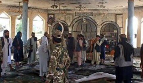 تفجير مسجد في افغانستان