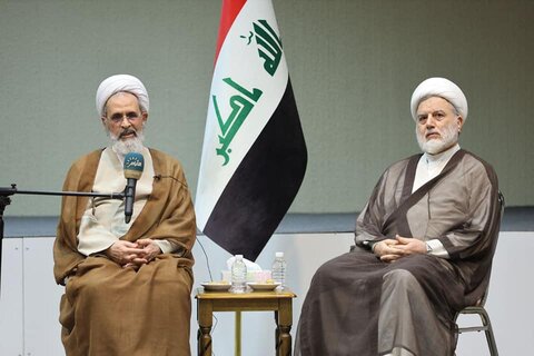 ملاقات مدیر حوزه­های علمیه با جناب همام حمودی رئیس مجلس اعلای شیعیان عراق