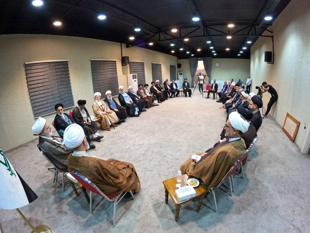 ملاقات مدیر حوزههای علمیه و رئیس مجلس اعلای شیعیان عراق