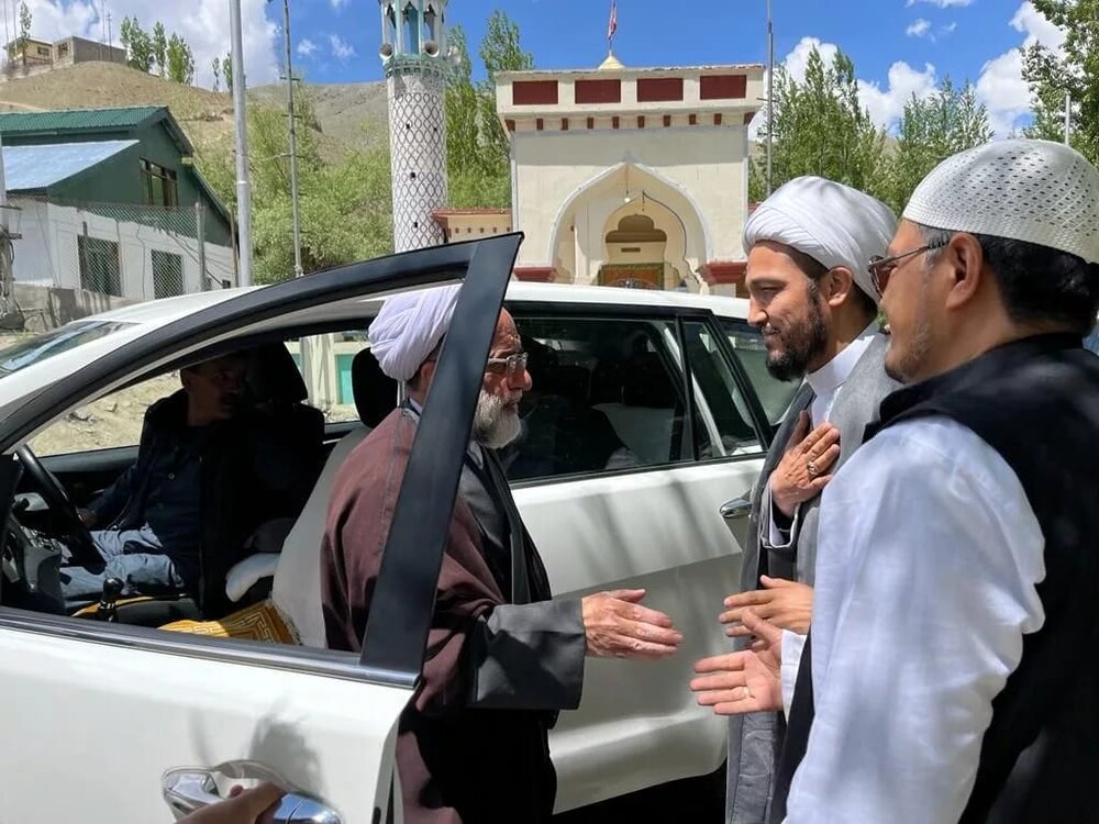 نمائندہ ولی فقیہ ہند کرگل کے کامیاب دورہ کے بعد رخصت