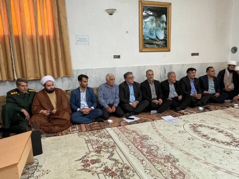 تصاویر/ نشست نماینده  ولی فقیه در استان  اردبیل با اقشار مختلف مردم بیله سوار