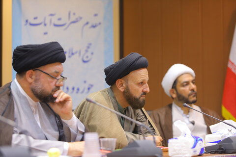 تصاویر / دیدار مدیران حوزه های علمیه کشور سوریه با آیت الله فاضل لنکرانی