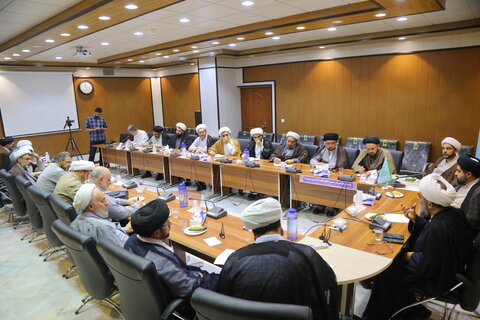 تصاویر / دیدار مدیران حوزه های علمیه کشور سوریه با آیت الله فاضل لنکرانی