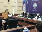 تصاویر/شیعہ سنی علماء کی موجودگی میں قم المقدسہ میں قائد ملت جعفریہ کے دفتر کی جانب سے امام خمینی (رح) کی برسی کی تقریب منعقد