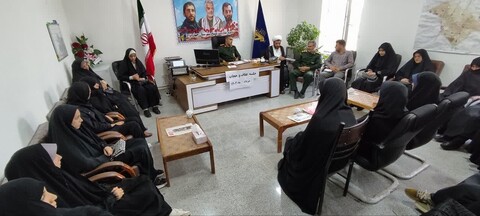 تصاویر/ نشست عفاف و حجاب در ناحیه مقاومت بسیج شهرستان چهاربرج