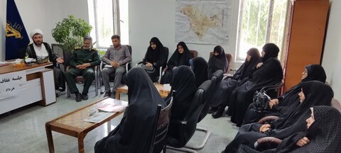 تصاویر/ نشست عفاف و حجاب در ناحیه مقاومت بسیج شهرستان چهاربرج