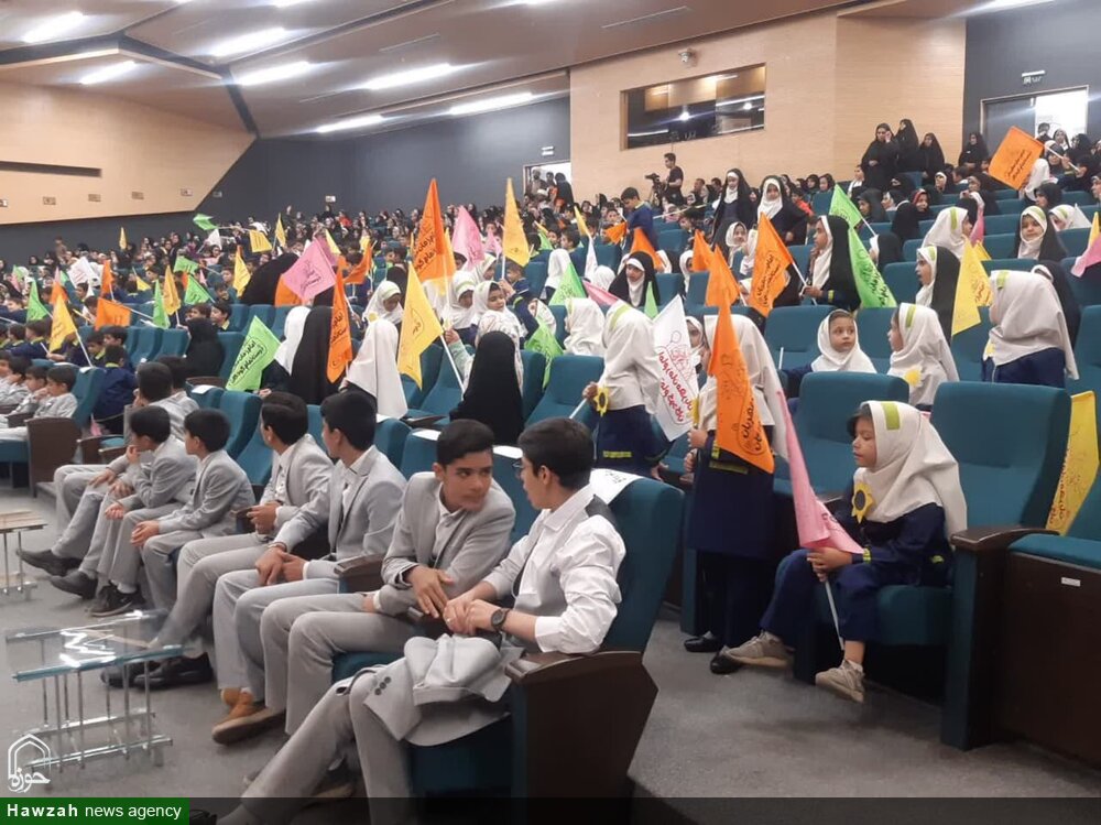 مراسم اختتامیه جشن مدارس قرآنی جنت در کاشان برگزار شد + عکس