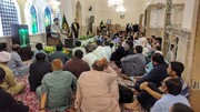 इमाम रजा (अ.स.) के हरम में मौलाना सैयद कल्बे जवाद नकवी का संबोधन
