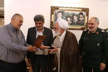 گزارشی از سفر یک روزه نماینده ولی فقیه در بنیاد شهید به همدان