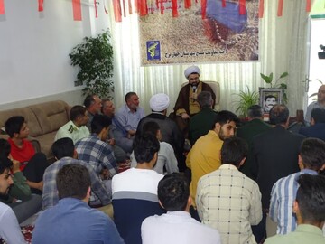 تصاویر/ مراسم گرامیداشت شهید ایوب جاهدی در چهاربرج