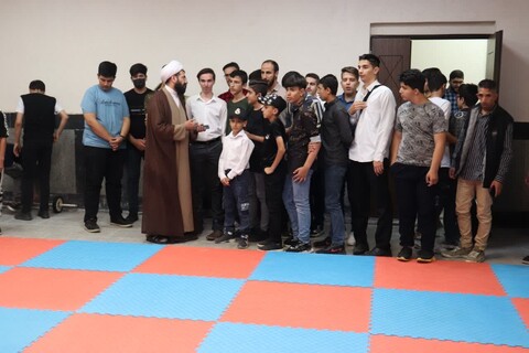 تصاویر/ بازدید دانش آموزان و اعضای مسجد امام سجاد علیه السلام ارومیه از مدرسه علمیه امام خامنه ای