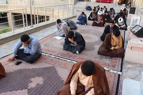 تصاویر/  مراسم برگزاری زیارت آل یاسین در مدرسه علمیه امام خامنه ای ارومیه