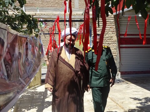 تصاویر/ مراسم گرامیداشت شهید ایوب جاهدی در چهاربرج
