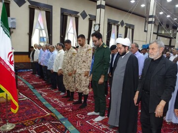 تصاویر/ اقامه نماز جمعه شهرستان چهاربرج