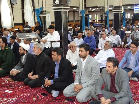 تصاویر/ اقامه نماز جمعه شهرستان چهاربرج