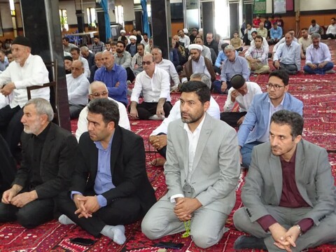 تصاویر/ اقامه نماز جمعه شهرستان چهاربرج