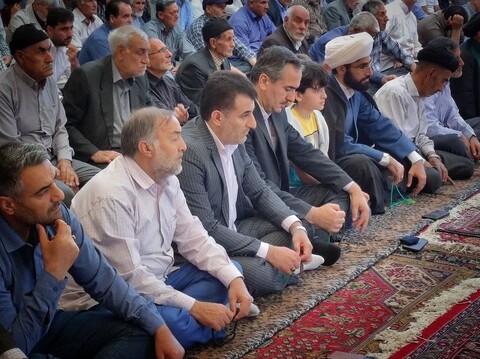 تصاویر/ اقامه نماز جمعه شهرستان چایپاره