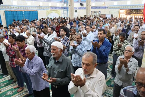 نماز جمعه در عالیشهر از قاب دوربین