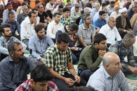 نماز جمعه در عالیشهر از قاب دوربین