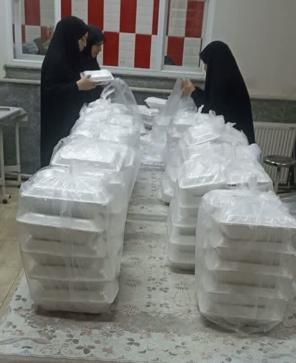 تغسیل اموات سیلزاده توسط بانوان طلبه گرمی