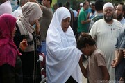 हज यात्रा पर जाने वाले फिलिस्तीनी तीर्थयात्रियों का भरपूर स्वागत