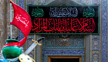 برگزاری مراسم سالروز شهادت امام جواد (ع) در جوار مزار شهید مهدوی پور