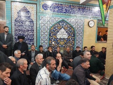 تصاویر/ حضور امام جمعه اردبیل در مراسم گرامیداشت درگذشتگان حادثه سیل در گرمی