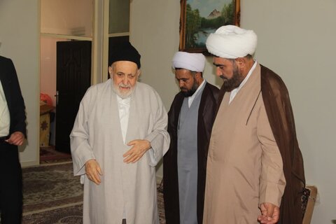 تصاویر / دیدار مدیر حوزه علمیه استان قزوین با روحانیون