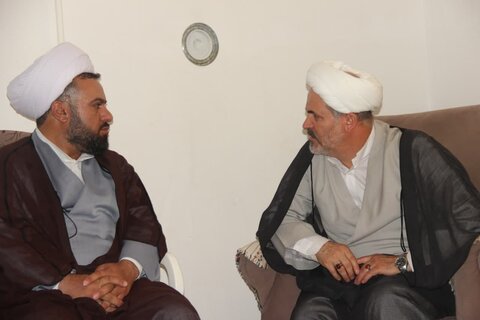 تصاویر / دیدار مدیر حوزه علمیه استان قزوین با روحانیون
