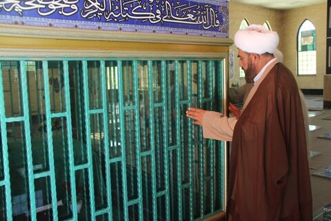 تصاویر / دیدار مدیر حوزه علمیه استان قزوین با روحانیون