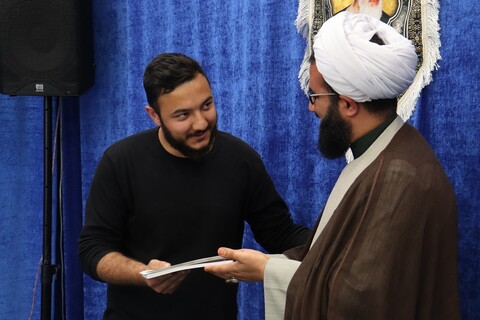 تصاویر/ تکریم و بدرقه طلاب پایه ششم ، توسط مدیر محترم مدرسهعلمیه امام خامنه ای ارومیه