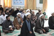 تصاویر/ مراسم شهادت امام جواد(ع) در مدرسه علمیه بوشهر