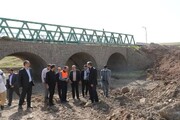 تصاویر/   بازدید وزیر کشور از پل بنیادآباد در جاده اردبیل - سرچم و محل احداث تونل الماس در جاده خلخال - اسالم