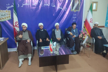 گردهمایی طلاب و روحانیون شهرستان صحنه به روایت تصویر