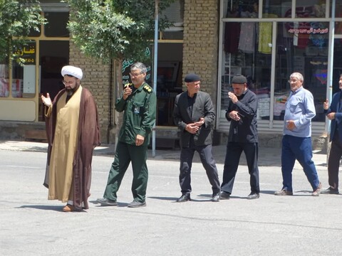 تصاویر/ عزاداری خیابانی در شهر چهاربرج به مناسبت شهادت امام جواد علیه السلام