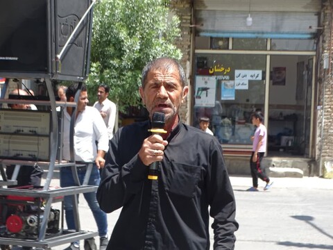 تصاویر/ عزاداری خیابانی در شهر چهاربرج به مناسبت شهادت امام جواد علیه السلام