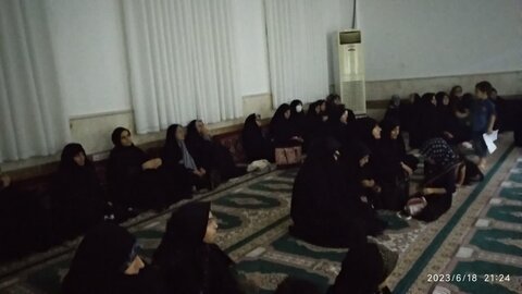 شهادت امام جواد در مدرسه علمیه خواهران خورموج