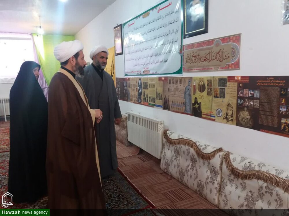 بازدید مدیر حوزه علمیه استان آذربایجان شرقی از مدرسه علمیه فاطمیه سراب