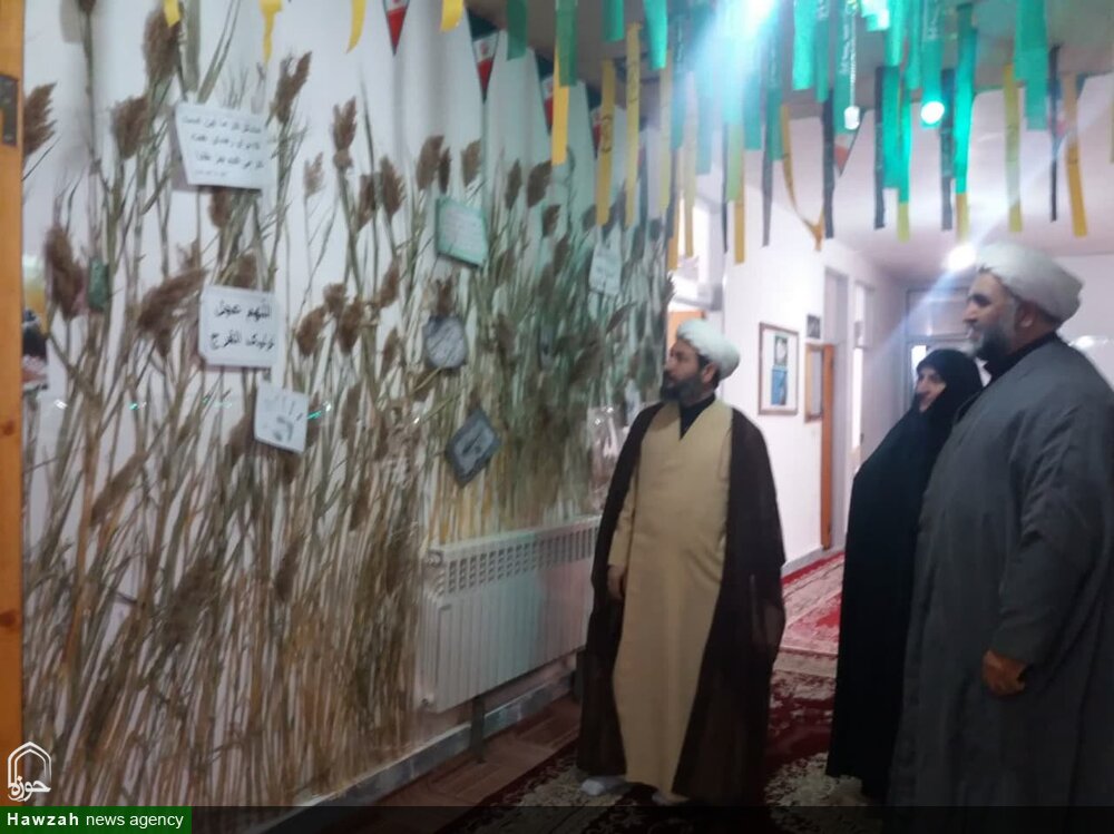 بازدید مدیر حوزه علمیه استان آذربایجان شرقی از مدرسه علمیه فاطمیه سراب