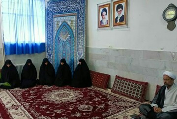 بازدید مدیر حوزه علمیه استان مرکزی از مدرسه علمیه مهدیه خنداب و فدک میلاجرد
