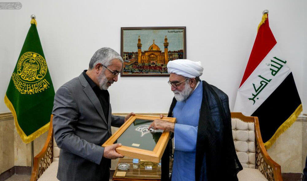 دیدار تولیت آستان قدس رضوی با تولیت آستان مقدس علوی در نجف