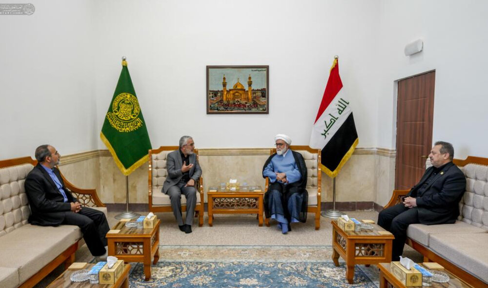 دیدار تولیت آستان قدس رضوی با تولیت آستان مقدس علوی در نجف