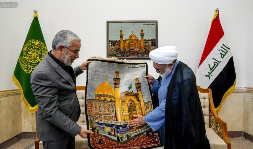 دیدار تولیت آستان قدس رضوی با تولیت آستان مقدس علوی در نجف