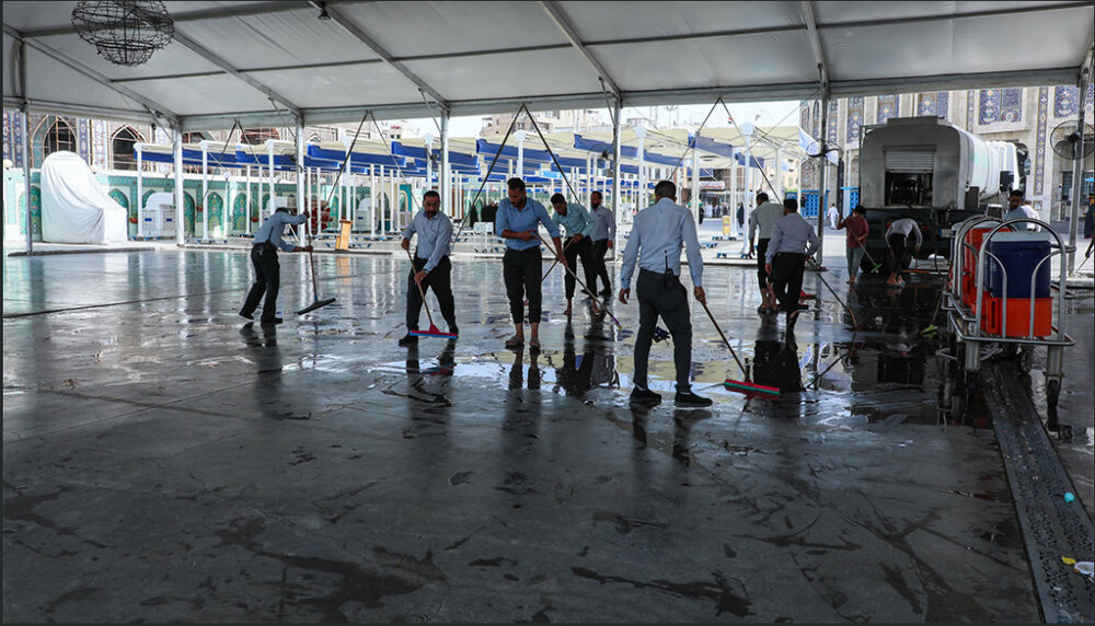 آمادگی حرم مطهر امام حسین(ع) در پذیرایی از زائران عرفه و عید قربان