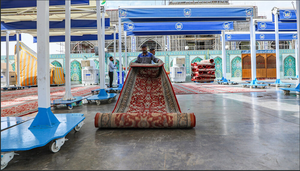 آمادگی حرم مطهر امام حسین(ع) در پذیرایی از زائران عرفه و عید قربان