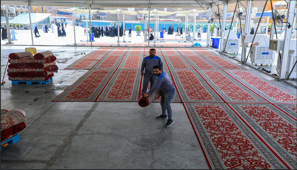 آمادگی حرم مطهر امام حسین(ع) در پذیرایی از زائران عرفه و عید قربان