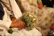 تصاویر/ ۱ ذی الحجہ کے مبارک موقع پر اصفہان میں 110 جوڑوں کی اجتماعی شادی کی تقریب